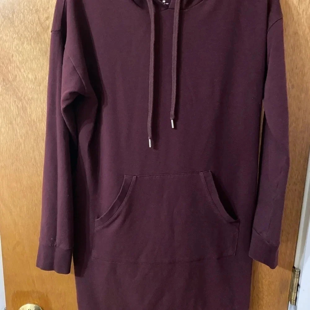 New York & Company Soho Street Hoodie Tunic